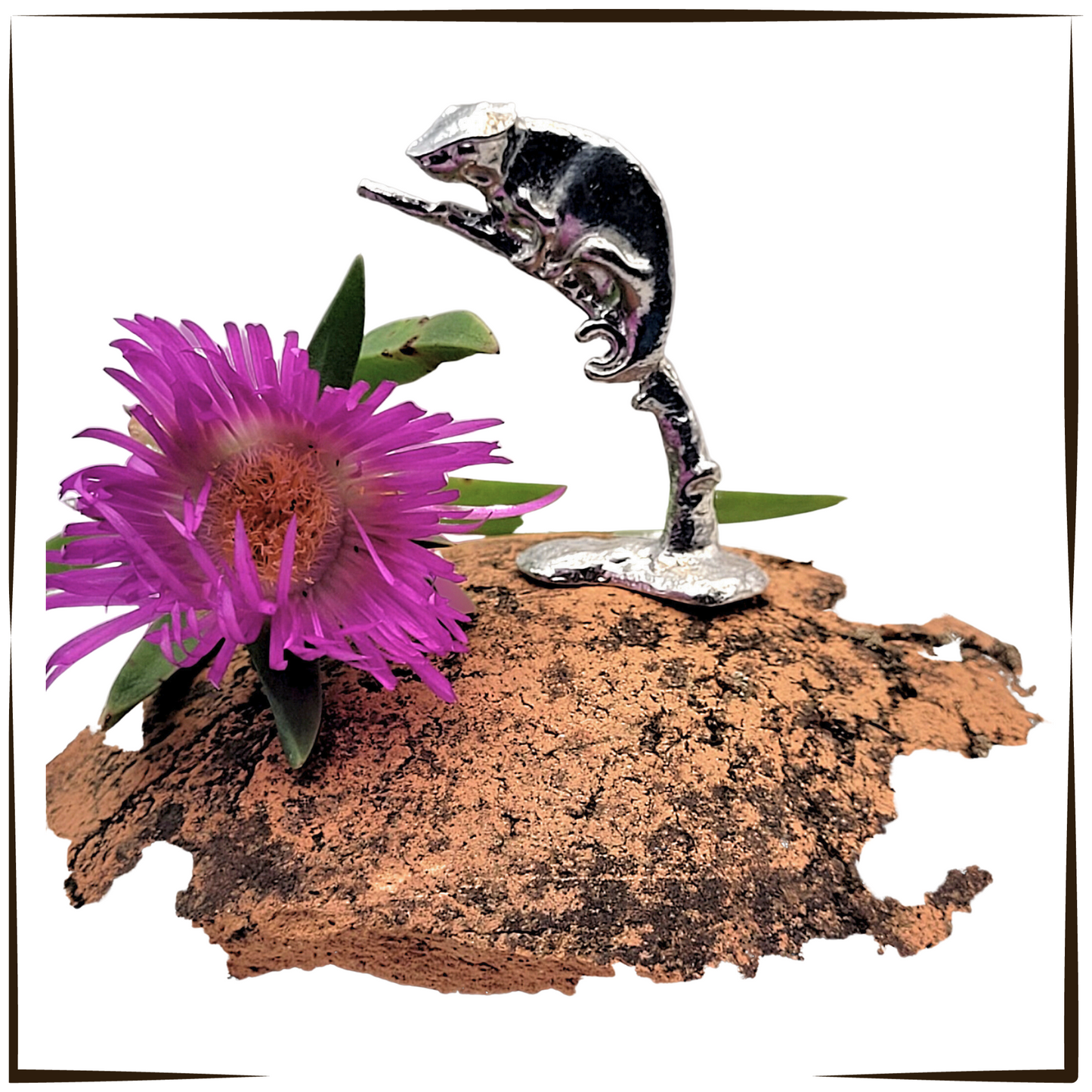 African Pewter - Baby Chameleon Rango