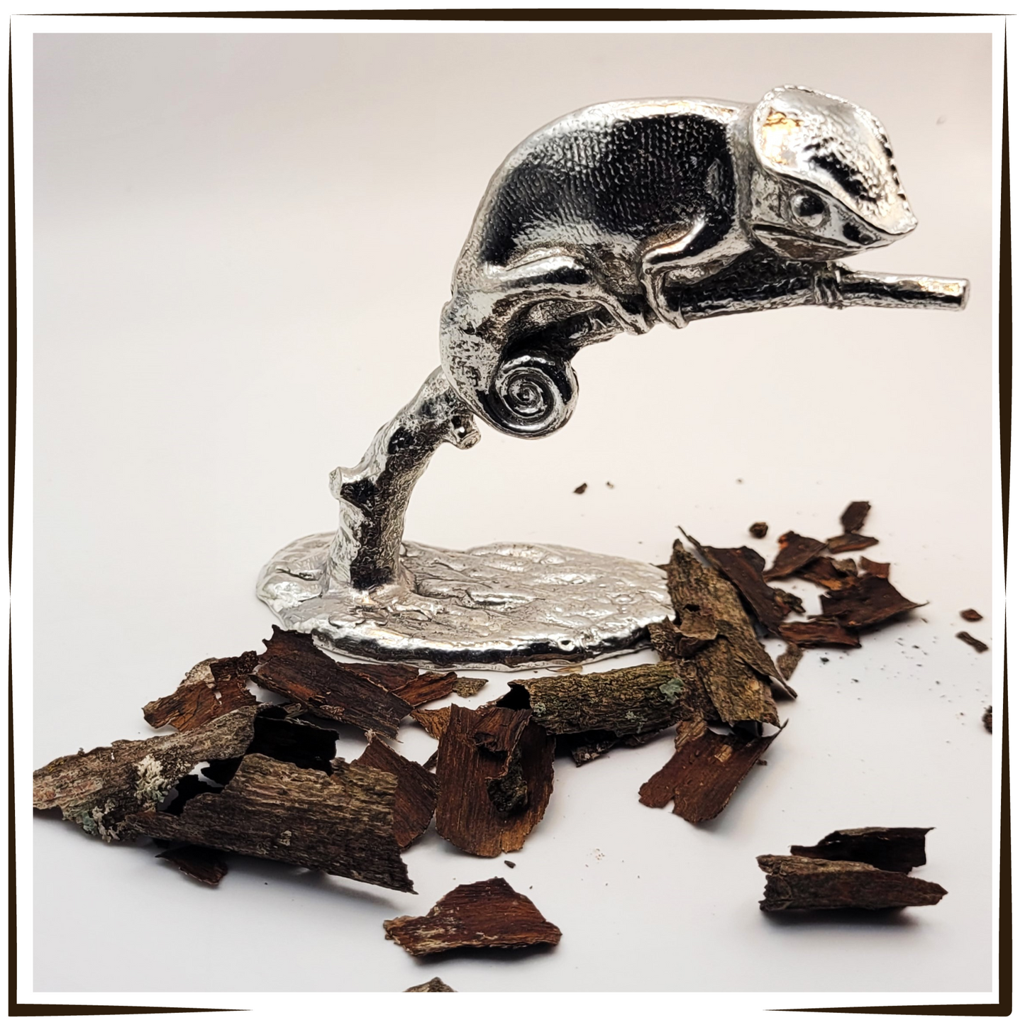 African Pewter - Baby Chameleon Rango
