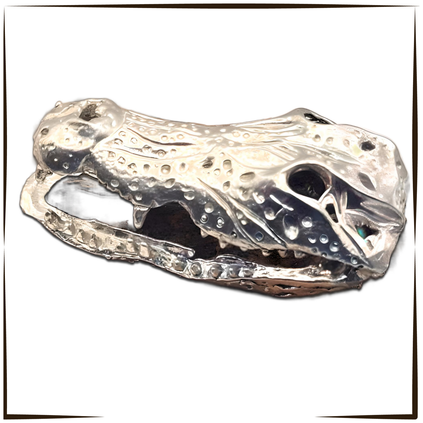 African Pewter - Crocodile Duke