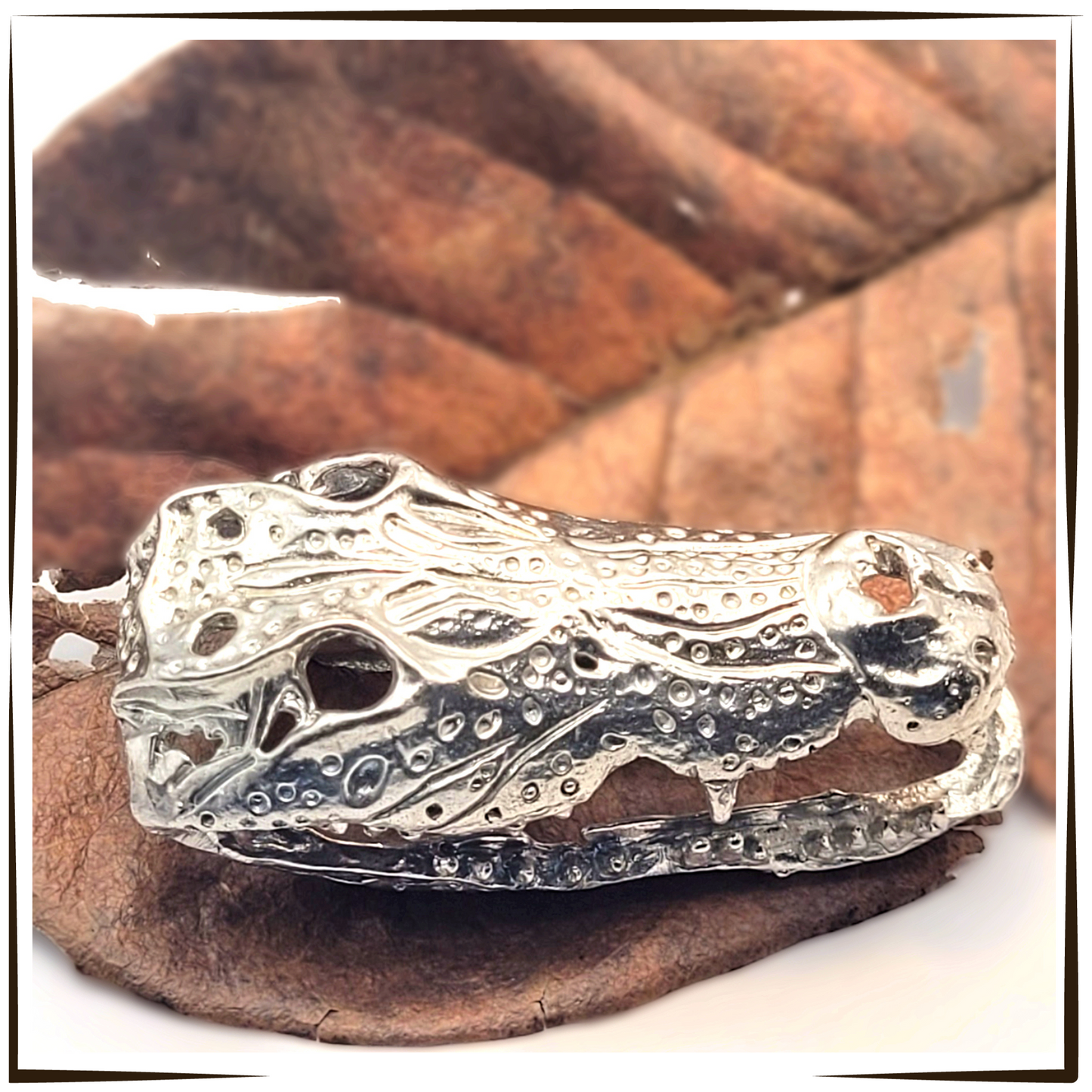African Pewter - Crocodile Duke