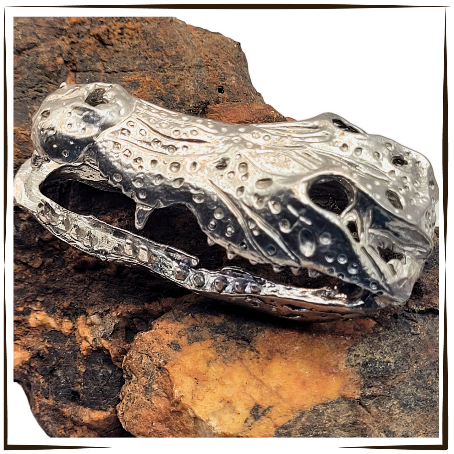 African Pewter - Crocodile Duke