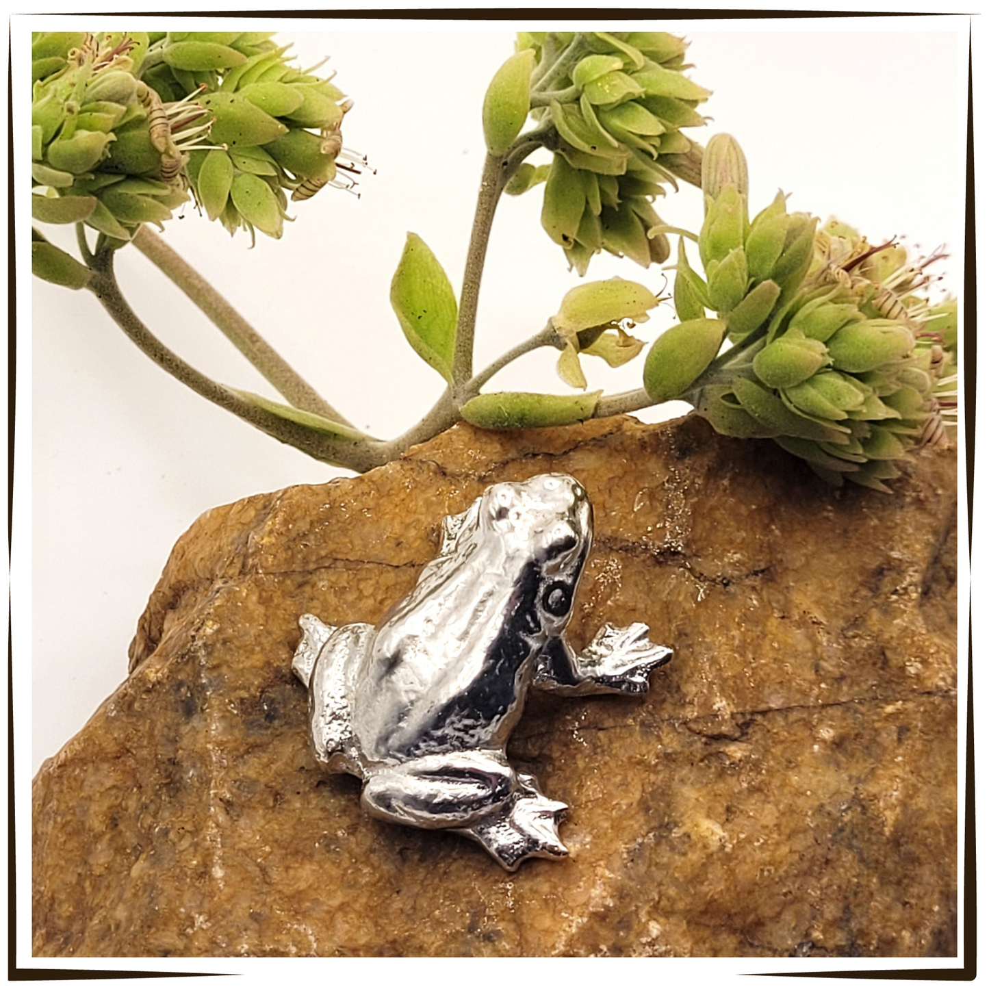 African Pewter - The l'll Fat Frog Plops