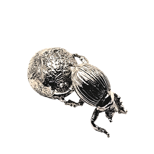 Pewter - Striking Dung Beetle - Tumblebug