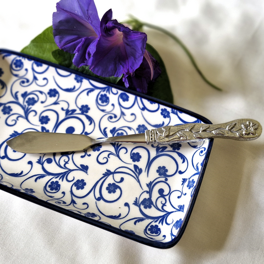 Pewter - Butter Knife - Daisy