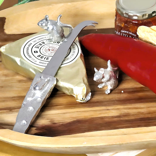 Pewter - Adorable Cheese Mice Pips and Pickle - Couple