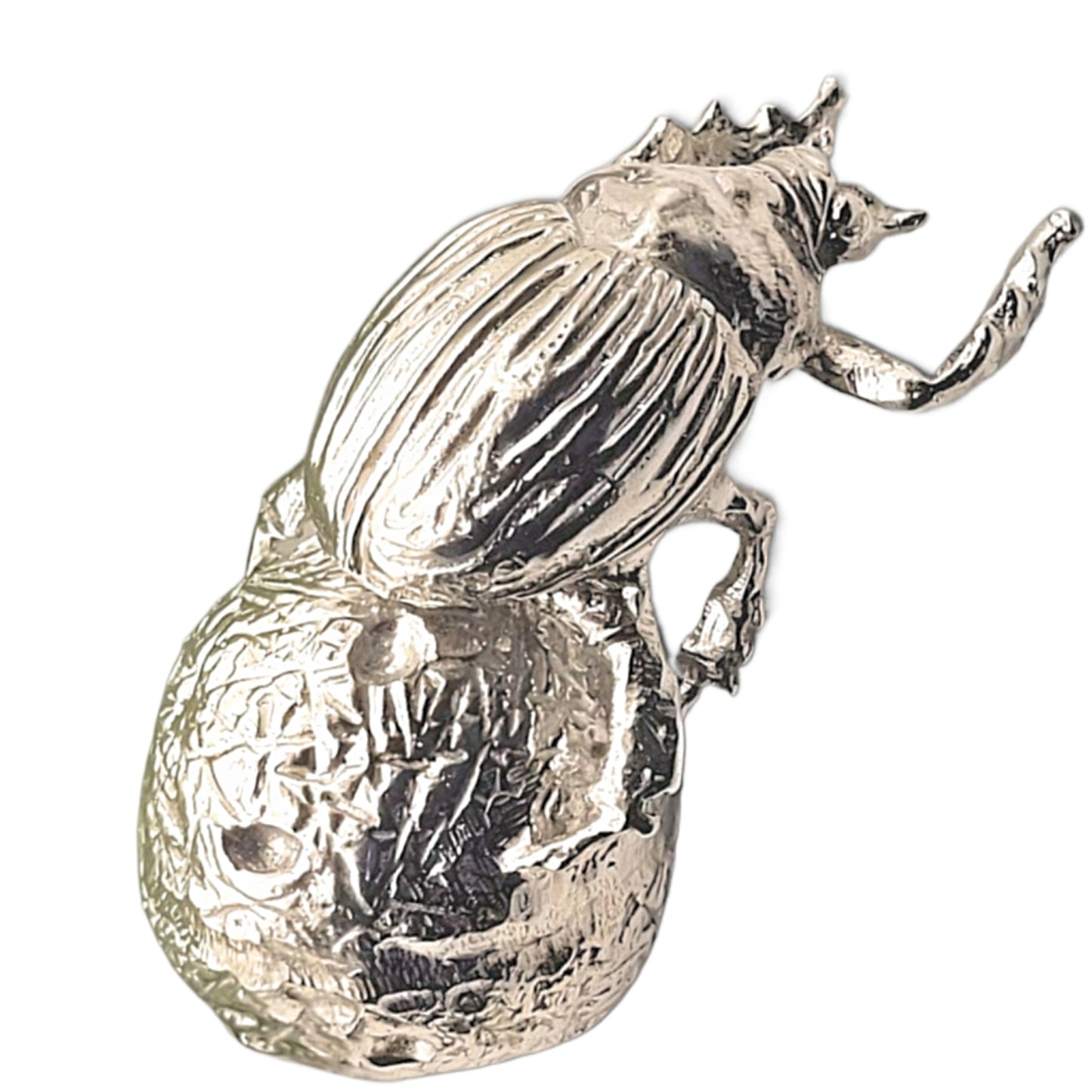 Pewter - Striking Dung Beetle - Tumblebug