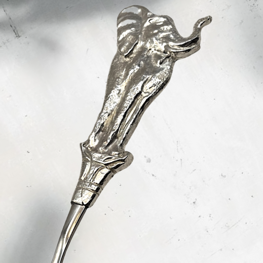 Pewter - Butter Knife - African Elephant