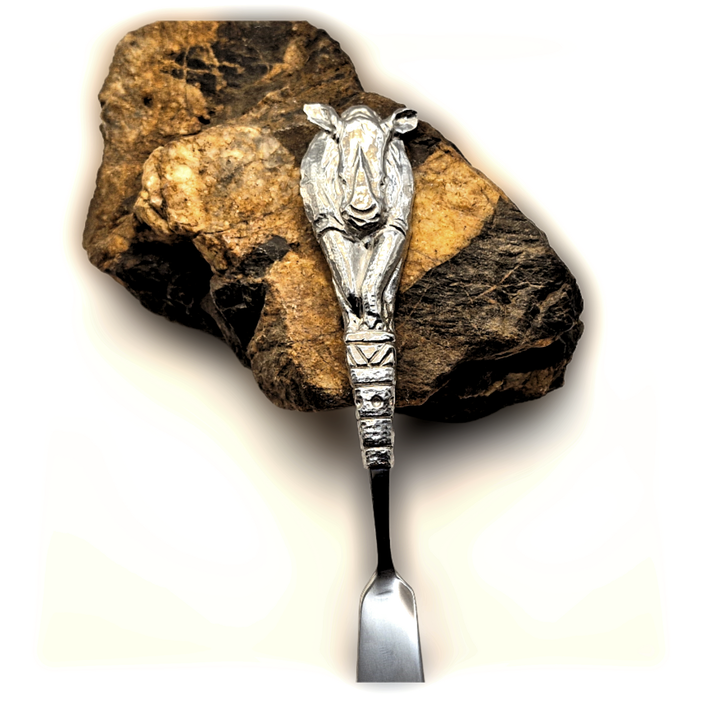 Pewter - Butter Knife - Black Rhino