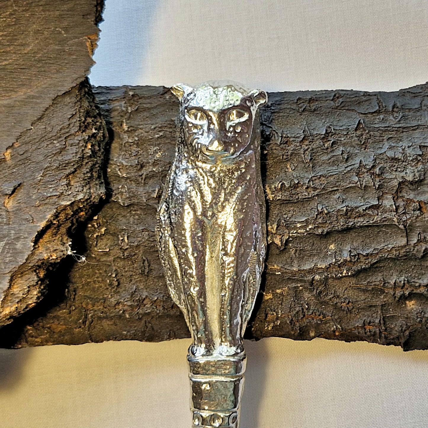 Pewter - Butter Knife - Leopard