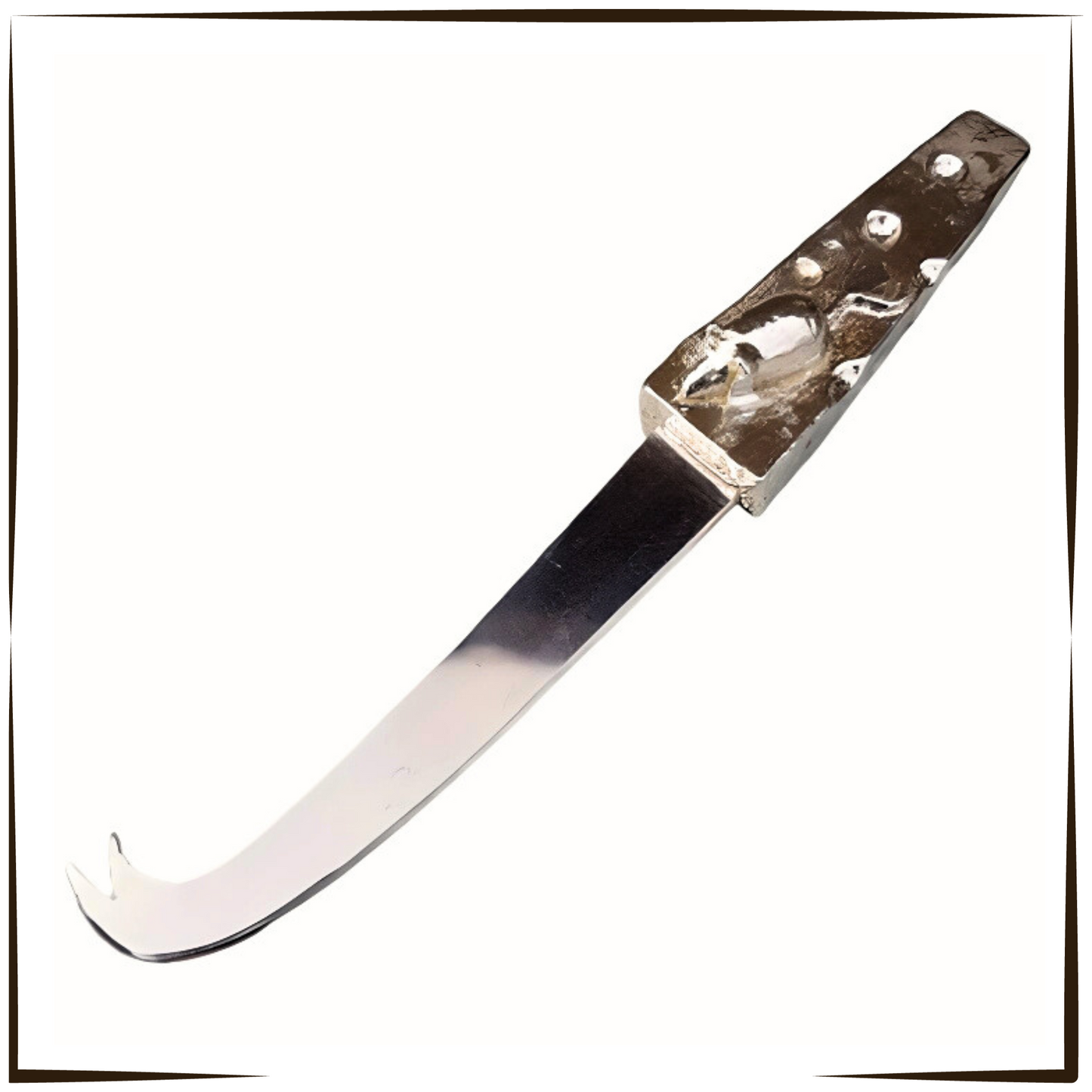 Pewter - Unique Cheese Knife With Mouse Detail