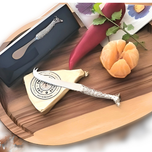 Pewter - Elegant Giraffe - Rhana Collection