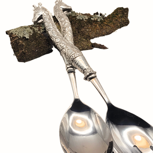 Pewter - Elegant Giraffe - Rhana Collection