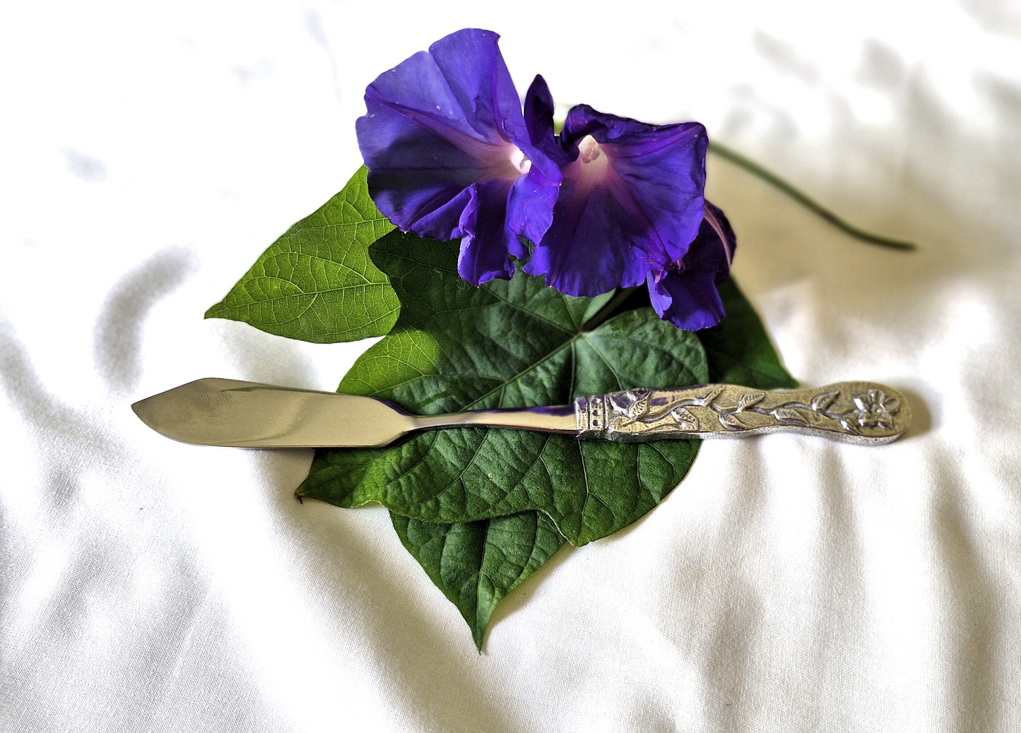 Pewter - Butter Knife - Daisy