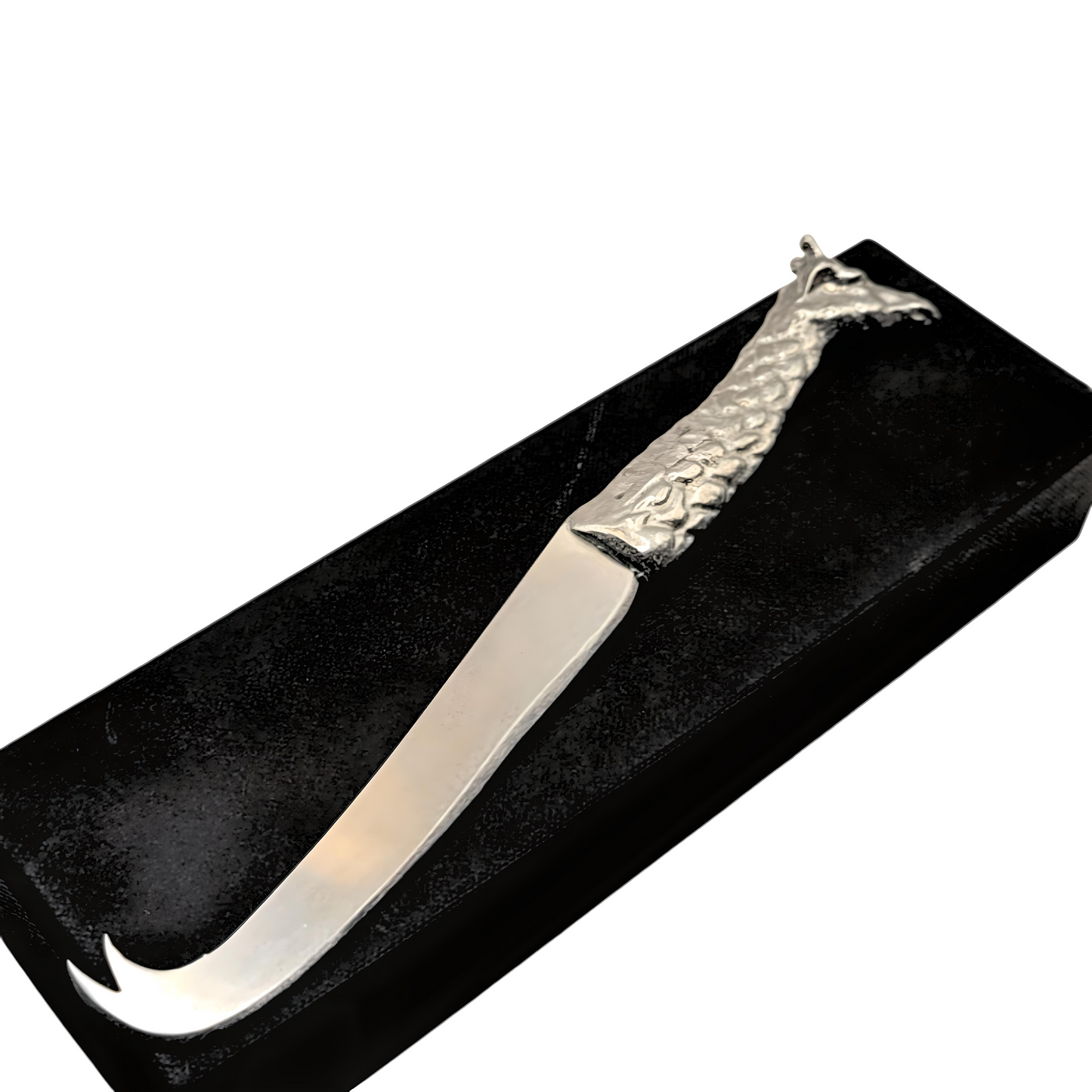Pewter - Elegant Giraffe - Cheese Knife