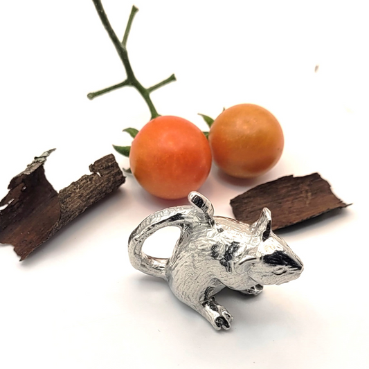 Pewter - Cheeky Cheese Mouse Pips and Little Fat Frog Plops