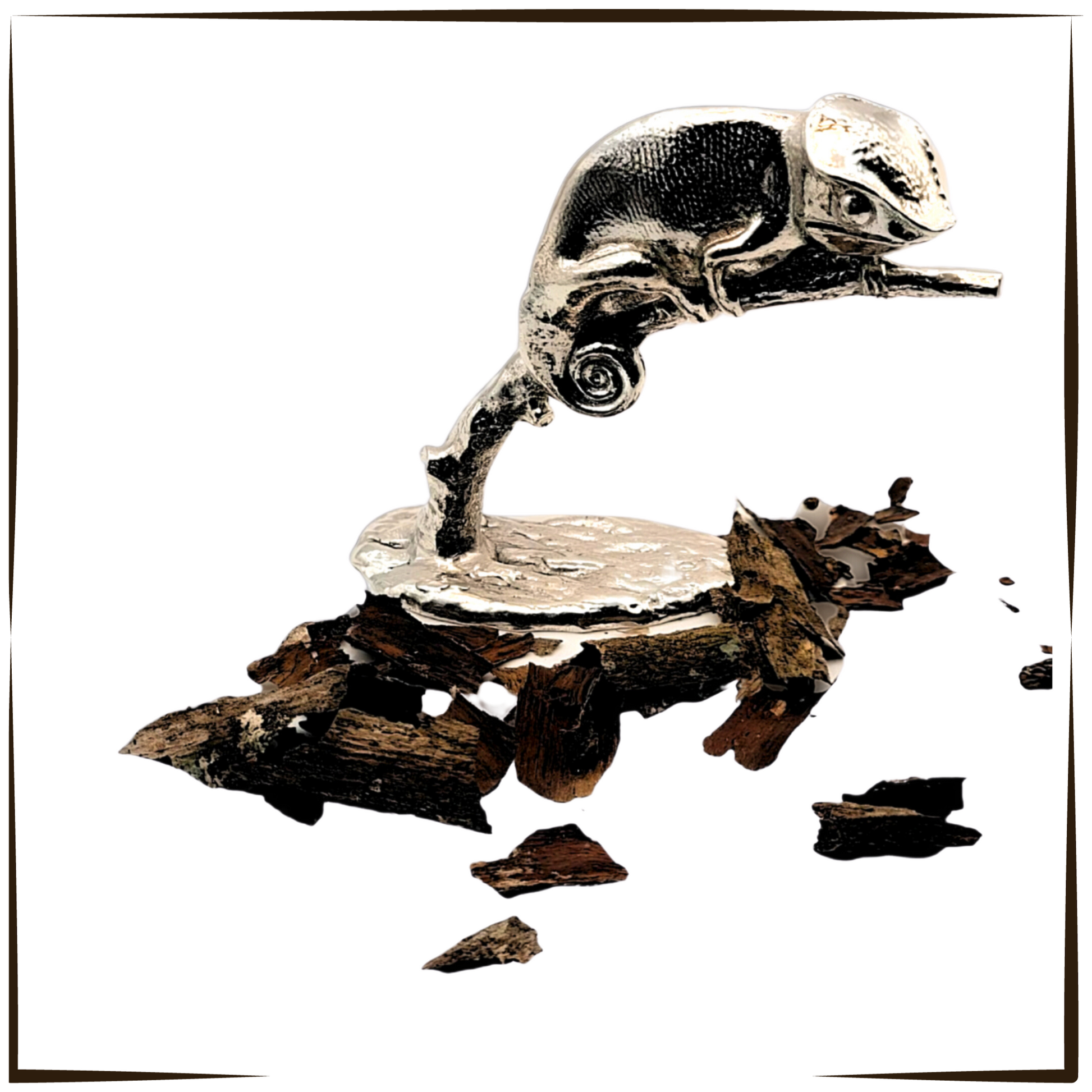 African Pewter - Baby Chameleon - Rango