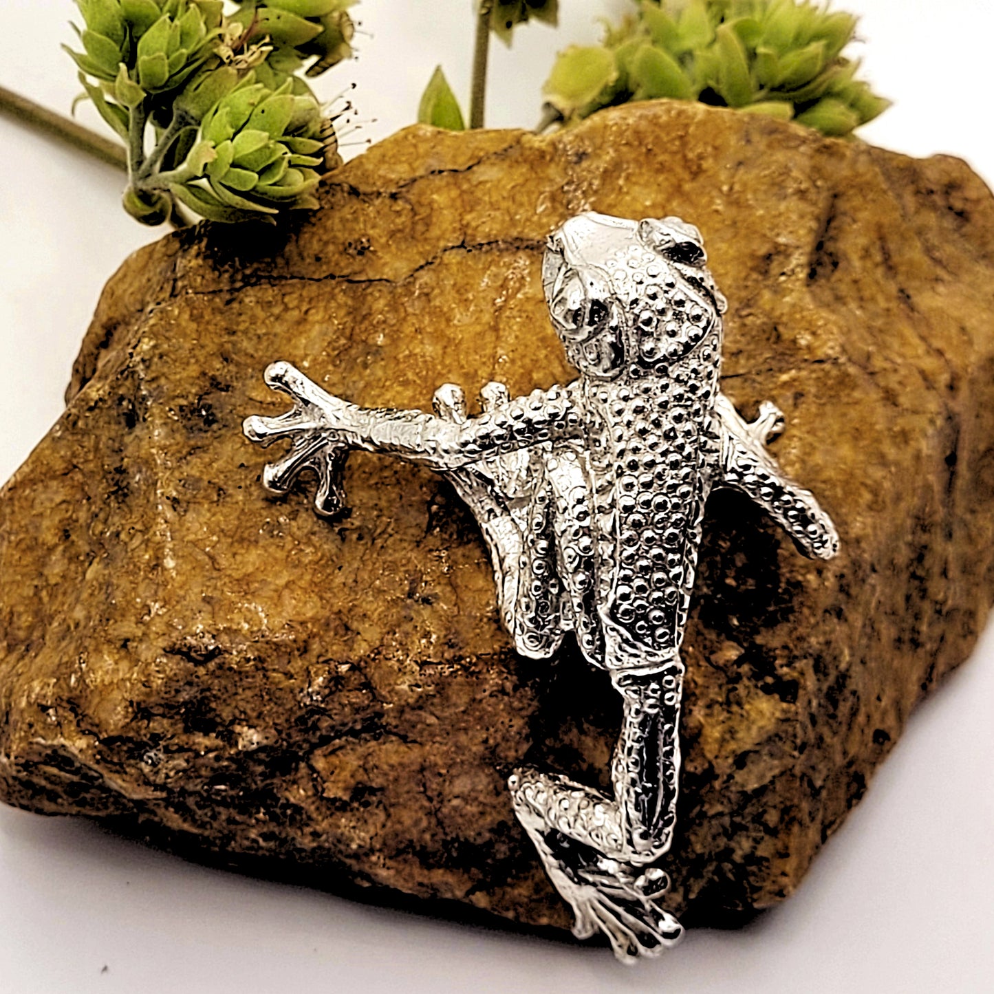 Pewter - Adorable Tree Frog Trio