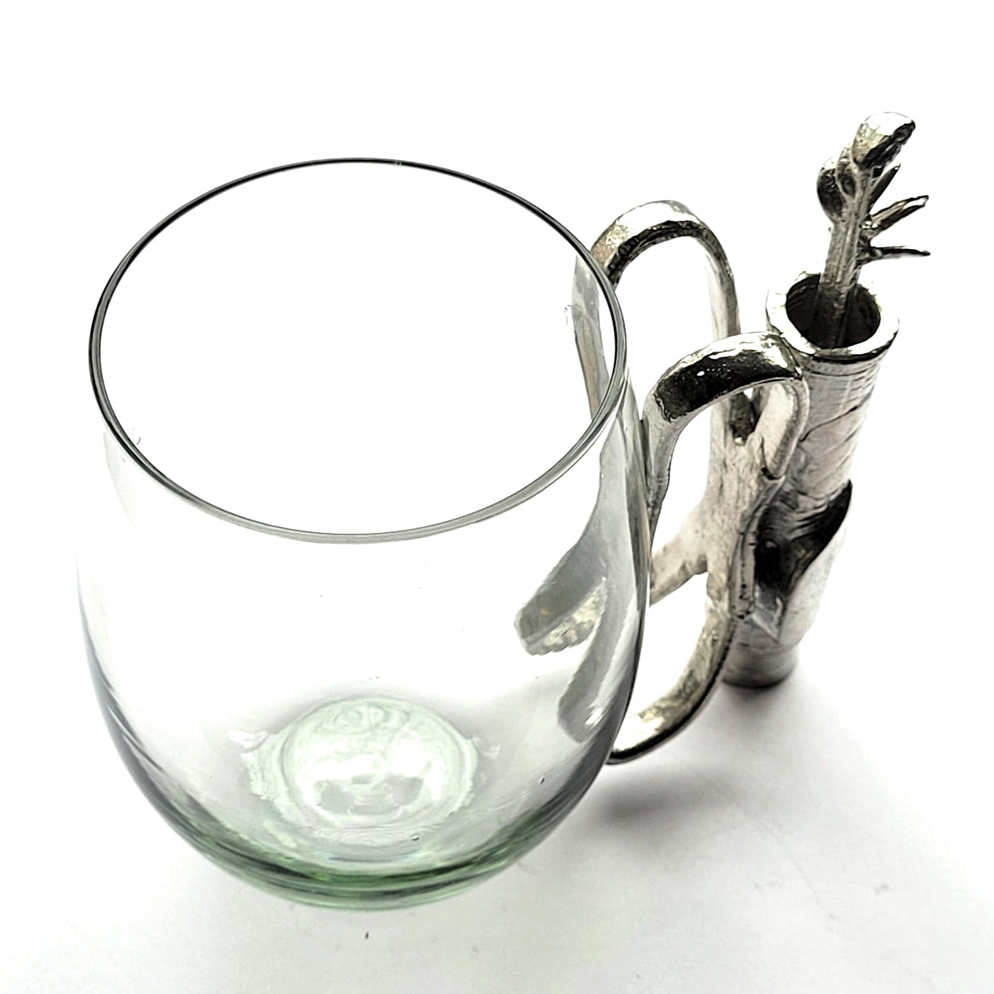 Recycled Glass and Pewter Beer Glass - The Fore Golf Bag