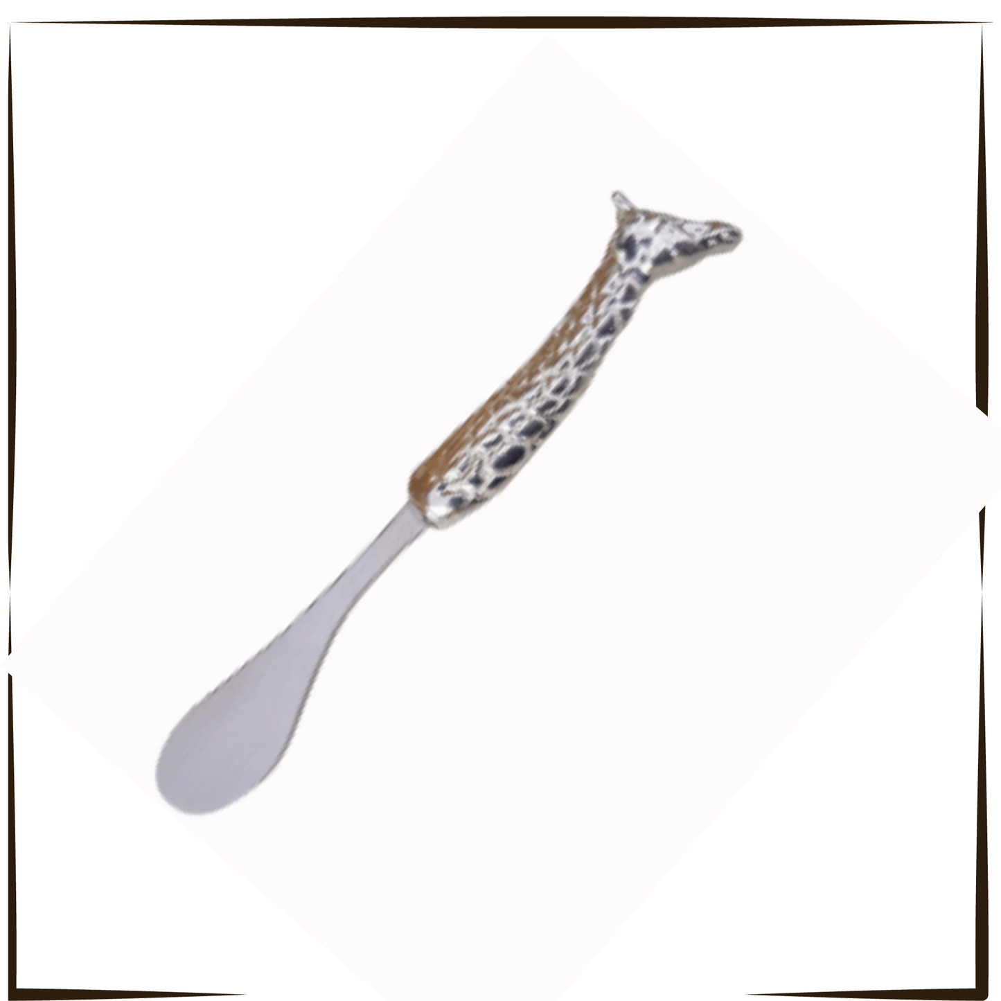 Pewter - Elegant Giraffe Butter Knife